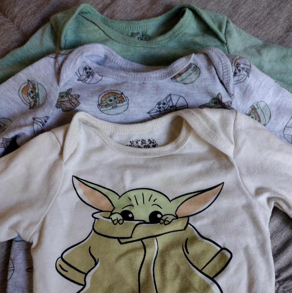 3 Piece Baby Yoda Bundle